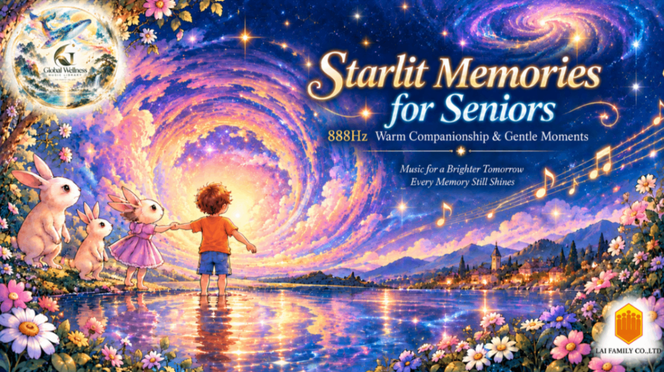 Starlit Memories for Seniors｜888Hz Warm Companionship & Gentle Moments