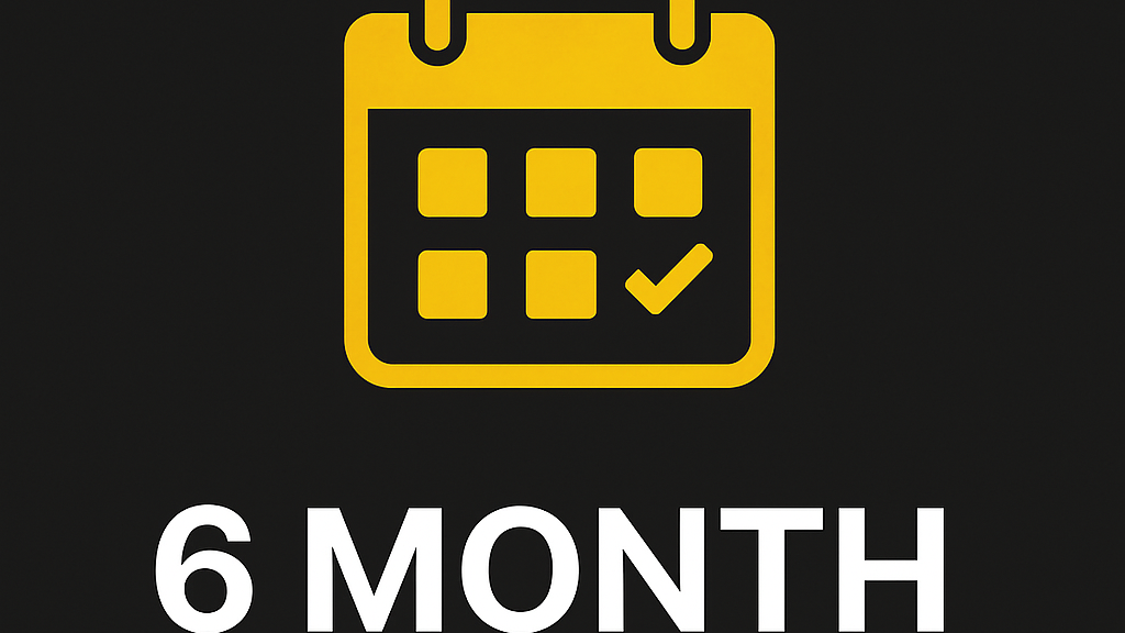 6 Month Subscription Plan