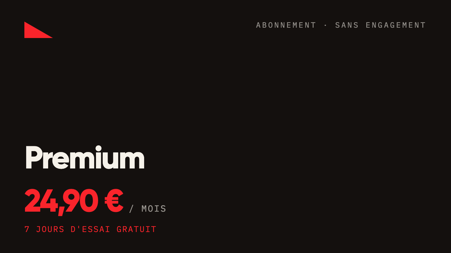 Premium | 1 mois