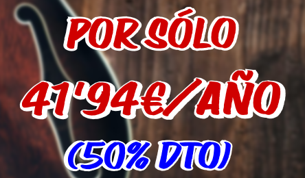 Suscripción anual (50% de descuento)