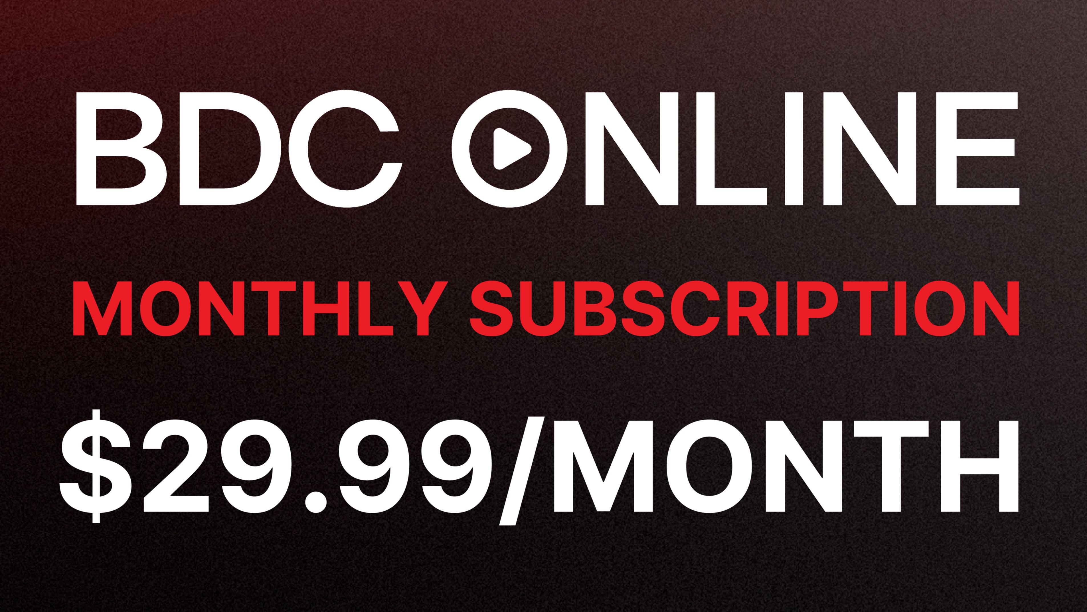 Monthly Subscription