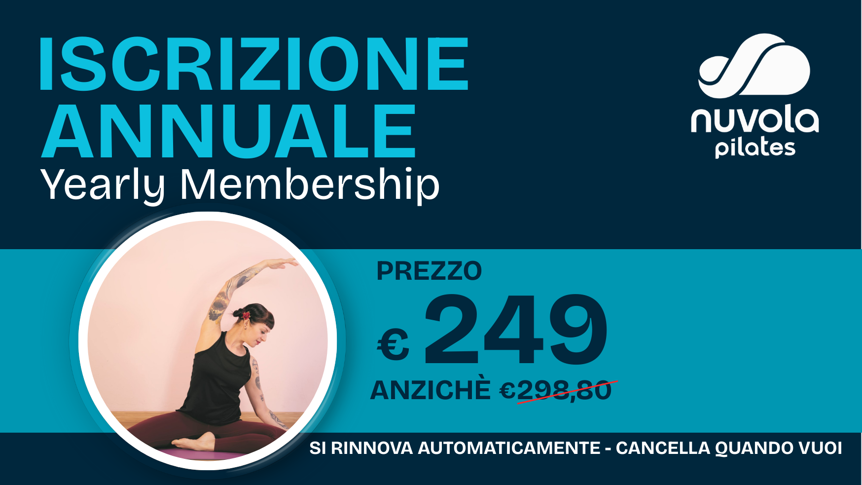 1 anno di Membership - Prova Gratuita 7 Giorni