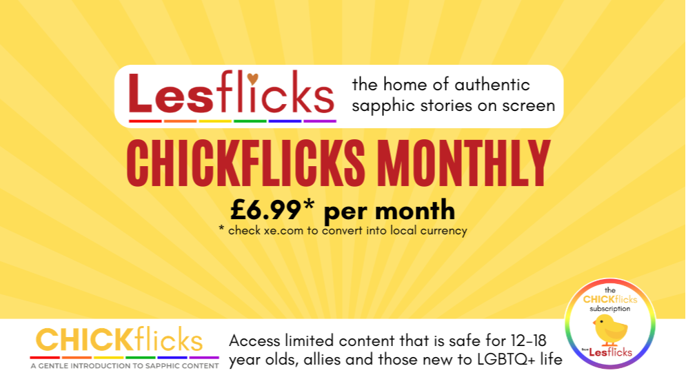 ​​🐤​ CHICKflicks monthly subscription ~ for 12-18yrs & allies