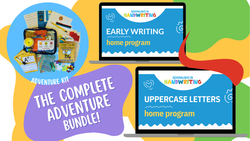 Bundle: Ready Set Write and Uppercase Letters