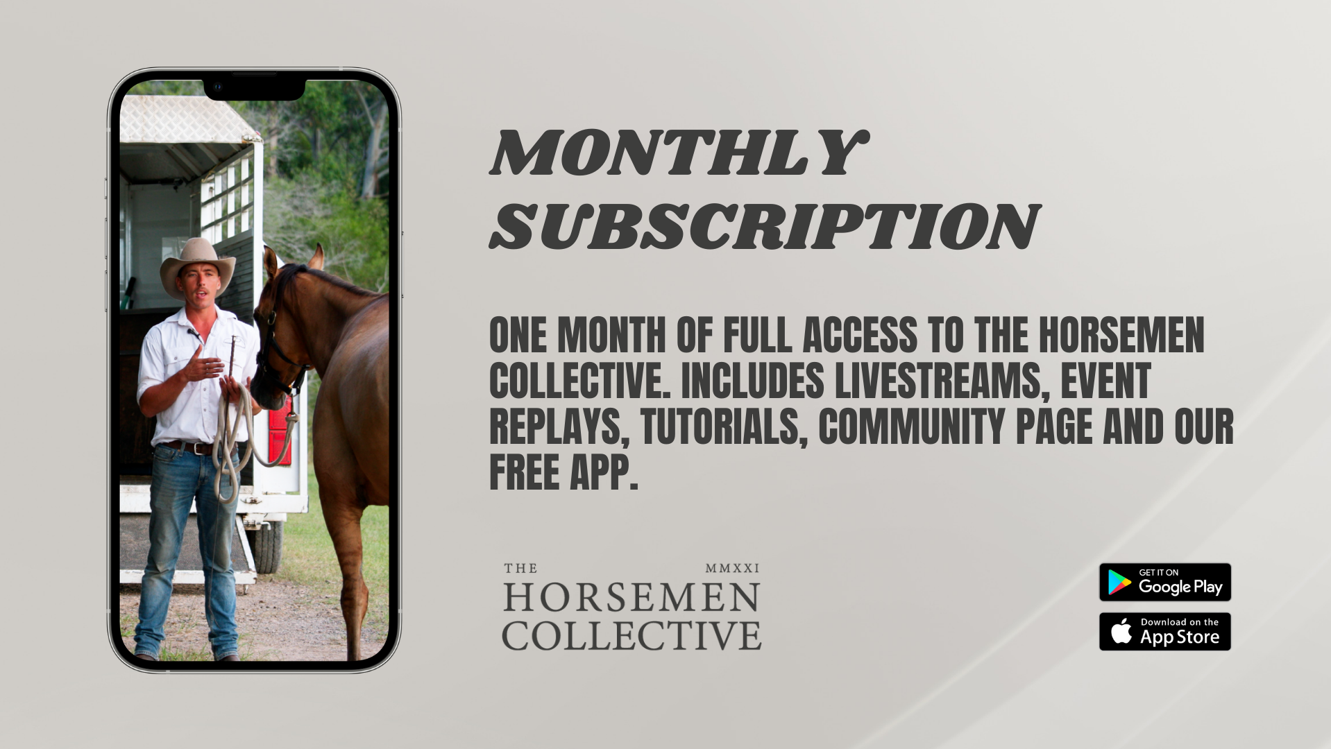 MONTHLY SUBSCRIPTION