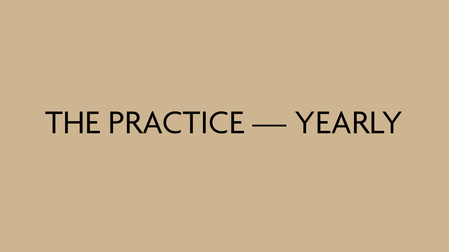 The Practice Yearly