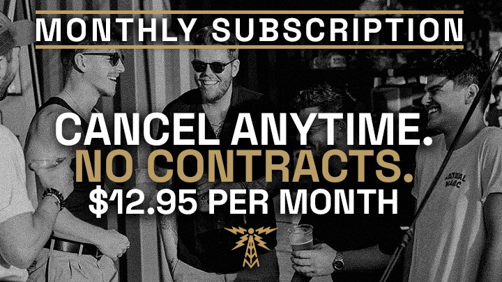 Pay Monthly - Cancel Anytime. 