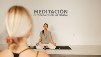 Meditación enfocada en la calma mental