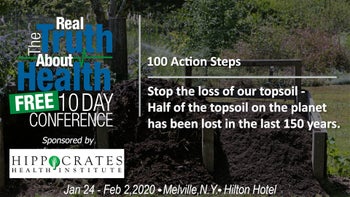Stop the loss of our topsoil - Half of the topsoil on the planet has been lost in the last 150 years