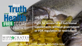 Fight for access to all nutritional supplements without government or FDA regulation or restrictions