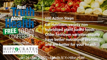 Eat Heirloom variety non hybridized plant based foods - Older heirloom varieties usually have better nutritional profiles and are better for your health