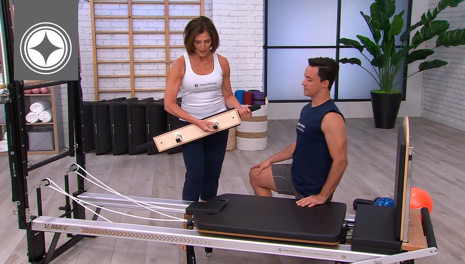 セット割あり！merrithew フィットネスサークル ZEN•GA® V2 Max Plus™ Reformer: Strong Body Asana Workout