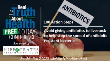 Avoid giving antibiotics to livestock to help stop the spread of antibiotic resistant bacteria