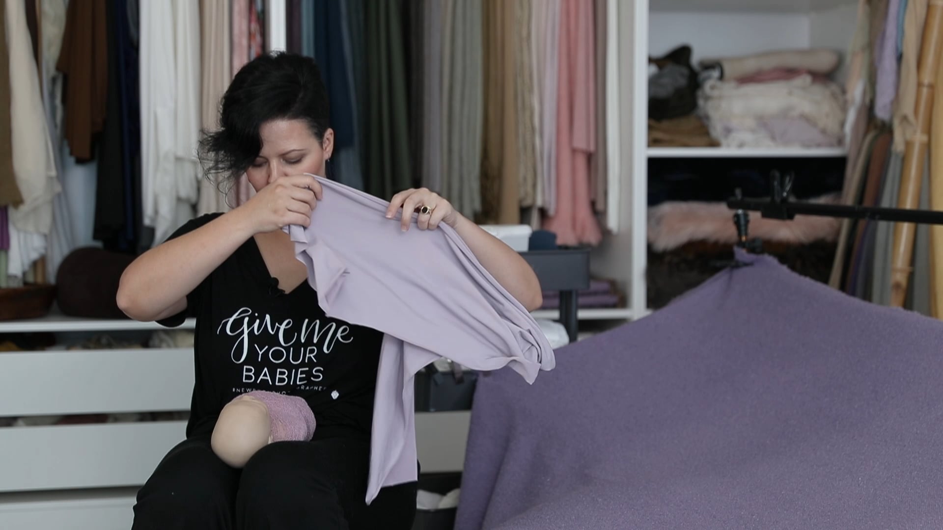 Newborn Photography FULL BODY WRAP Kelly Brown Online