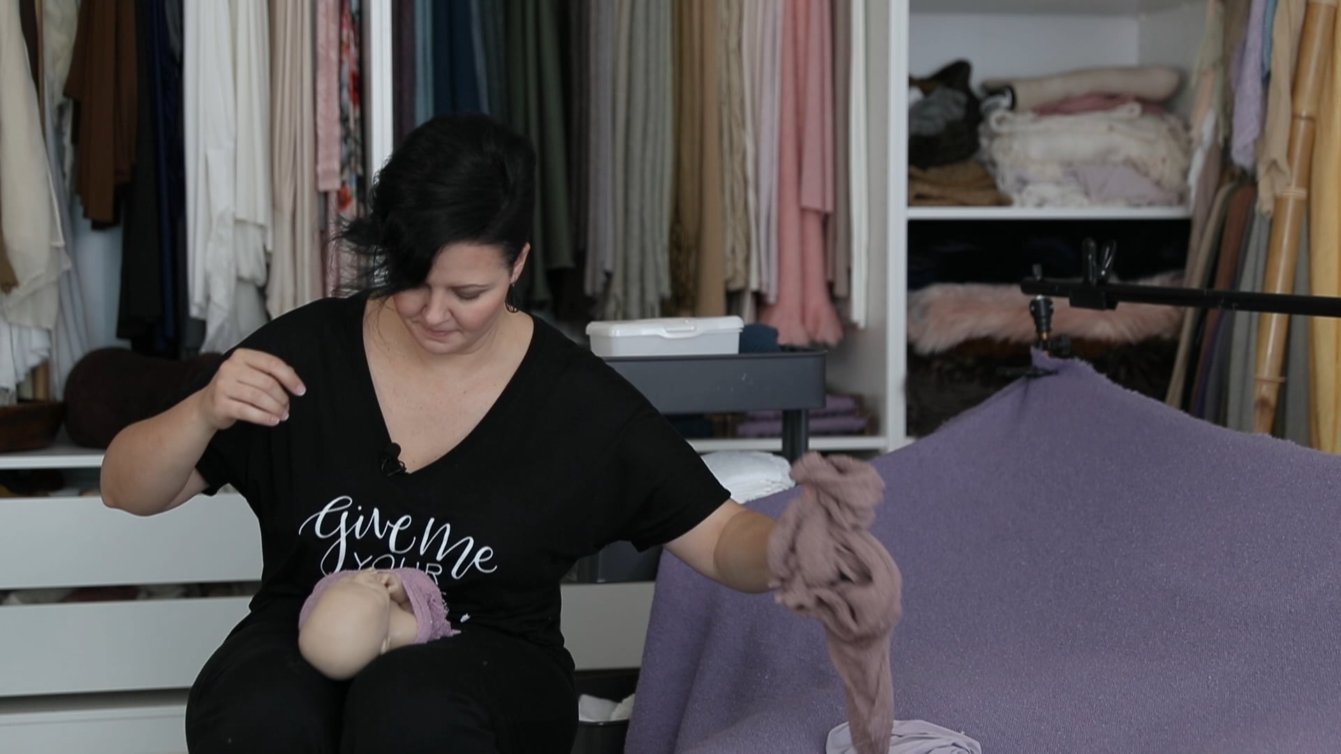 POTATO SACK WRAP - Fake Baby