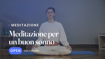 Meditazione per un buon sonno