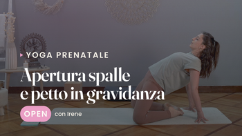 Apertura spalle e petto durante la gravidanza