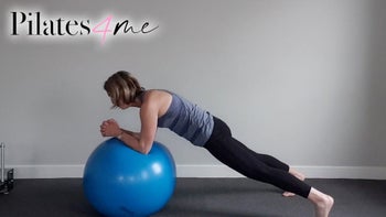 Fit Ball Pilates Hard