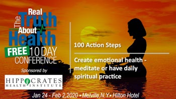 Create emotional health - meditate or have daily spiritual practice