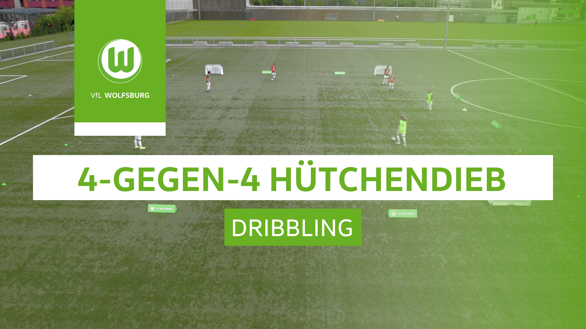 4-gegen-4 Hütchendieb | Dribbling