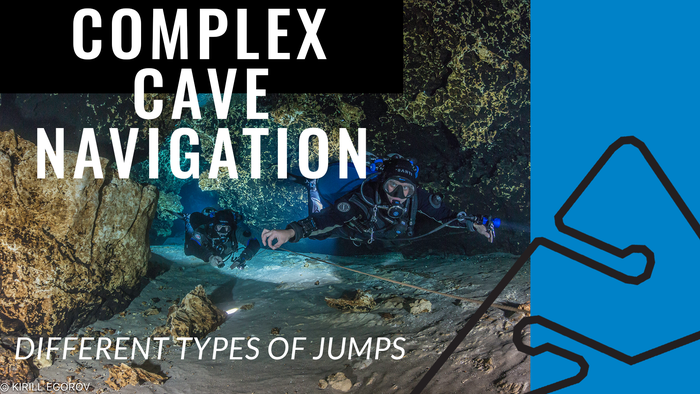 Flying Rods Cave Jump Complex Navigation: Types Of Jumps In Cave Diving