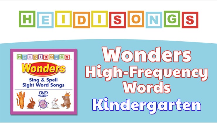 Heidisongs Wonders Kindergarten Heidisongs Heidisongs Wonders Kindergarten Heidisongs