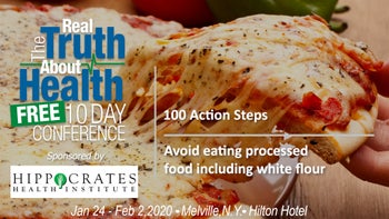 Avoid eating processed food including white flour