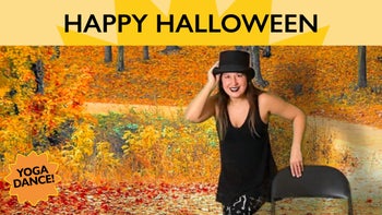 Chair Yoga and Dance Class for October - Monster Mashing with Maria