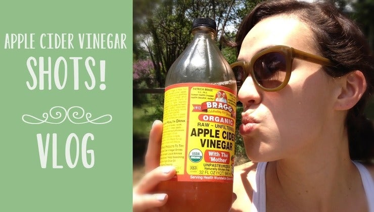 Apple Cider Vinegar Shots!