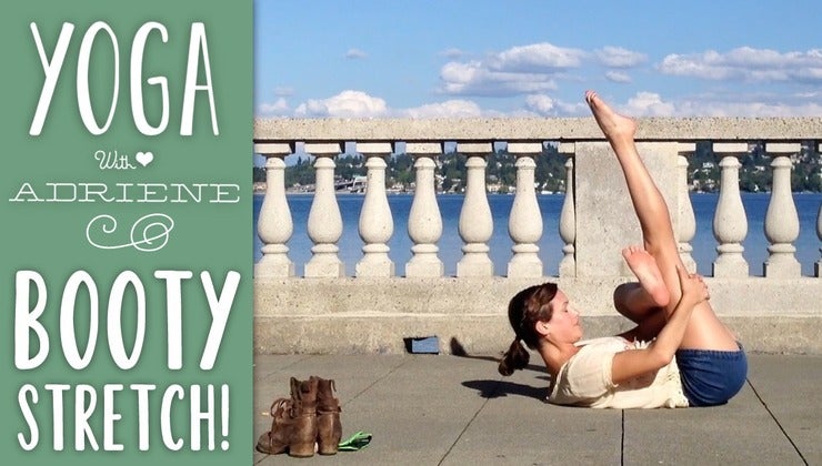 Travel Yoga - Booty Stretch!
