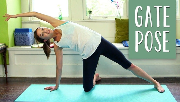 Gate Pose (Parighasana)