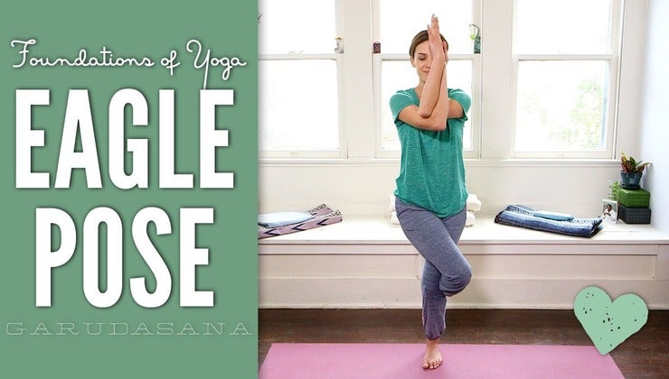 Eagle Pose (Garudasana)