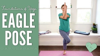 Eagle Pose (Garudasana)