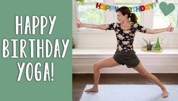 Happy Birthday Yoga 