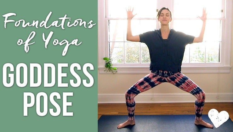 Goddess Pose (Utkata Konasana) 