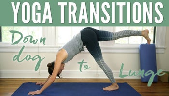 Yoga Tips: Down Dog to Lunge