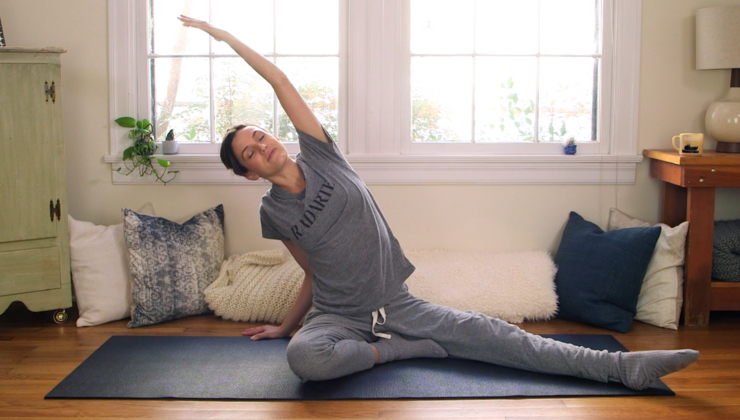Yoga for Bedtime with extended Savasana 