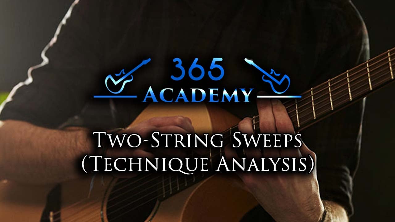 Sweep Picking Technique | Guitar Lessons 365