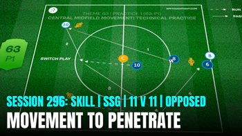 Session 296: 4 Part (120 Mins) | Movement to Penetrate | 22+ Players