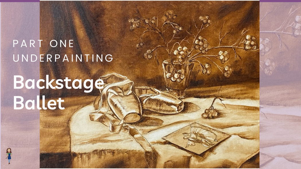 How To Paint Ballet Shoes In Oil Painting