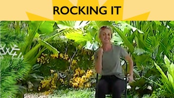 Rockin' Around the Christmas Tree - Chair Yoga Dance - Holiday Fun with Alicia