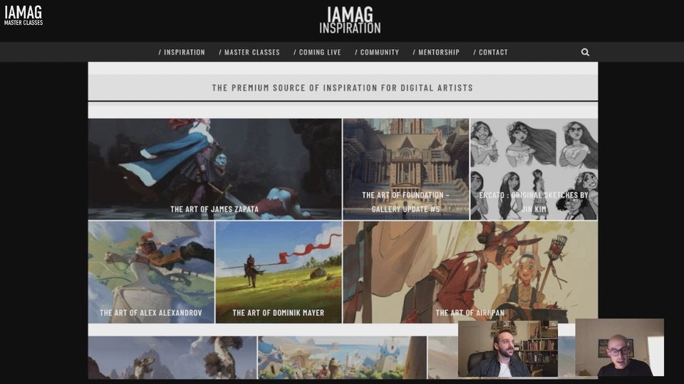 Inside Framestore Art Department