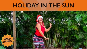 Mele Kalikimaka - Standing Chair Yoga Dance - Hawaiian Christmas with Maria