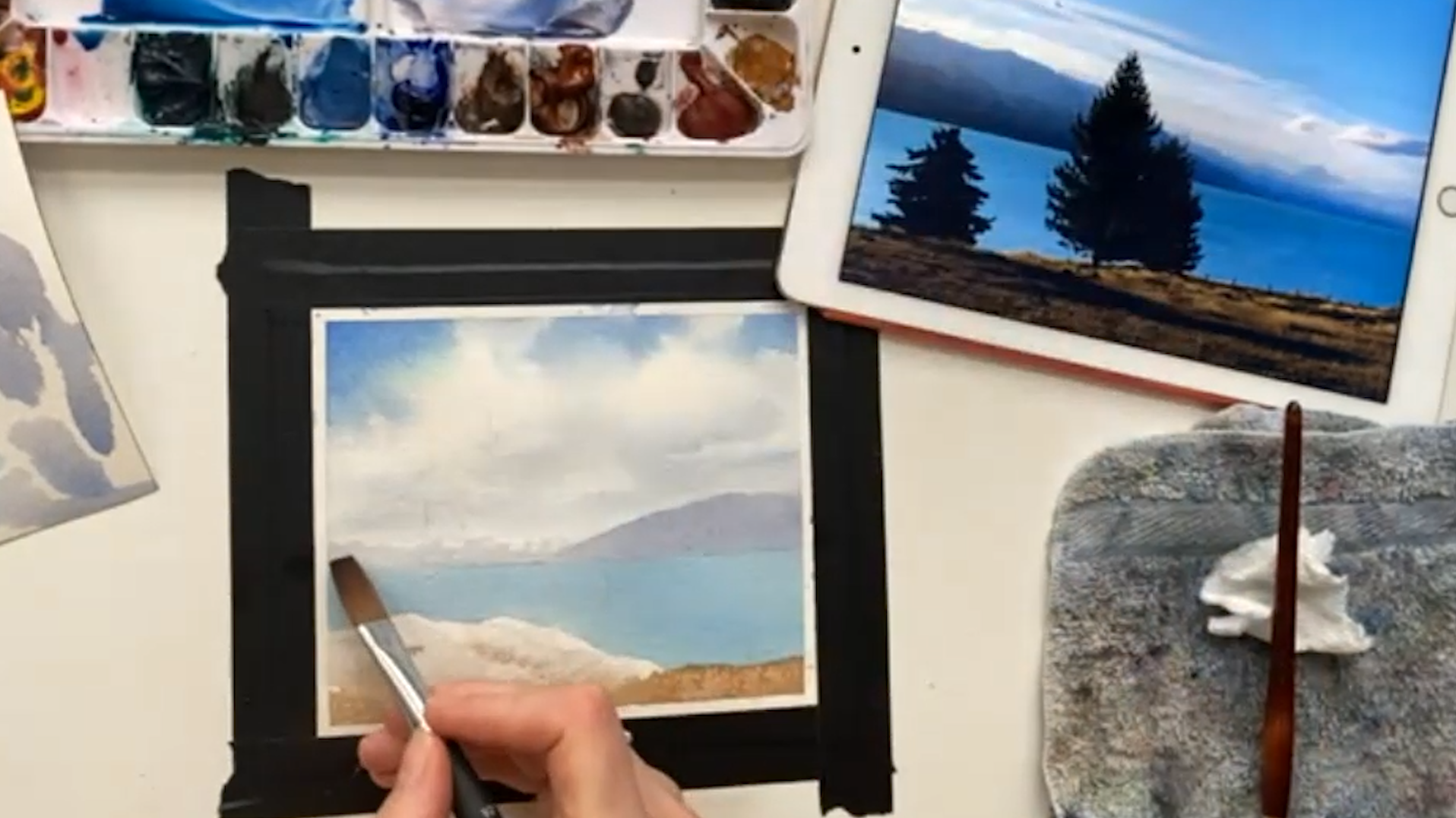 Putting It All Together Painting a Landscape Etchr Studio