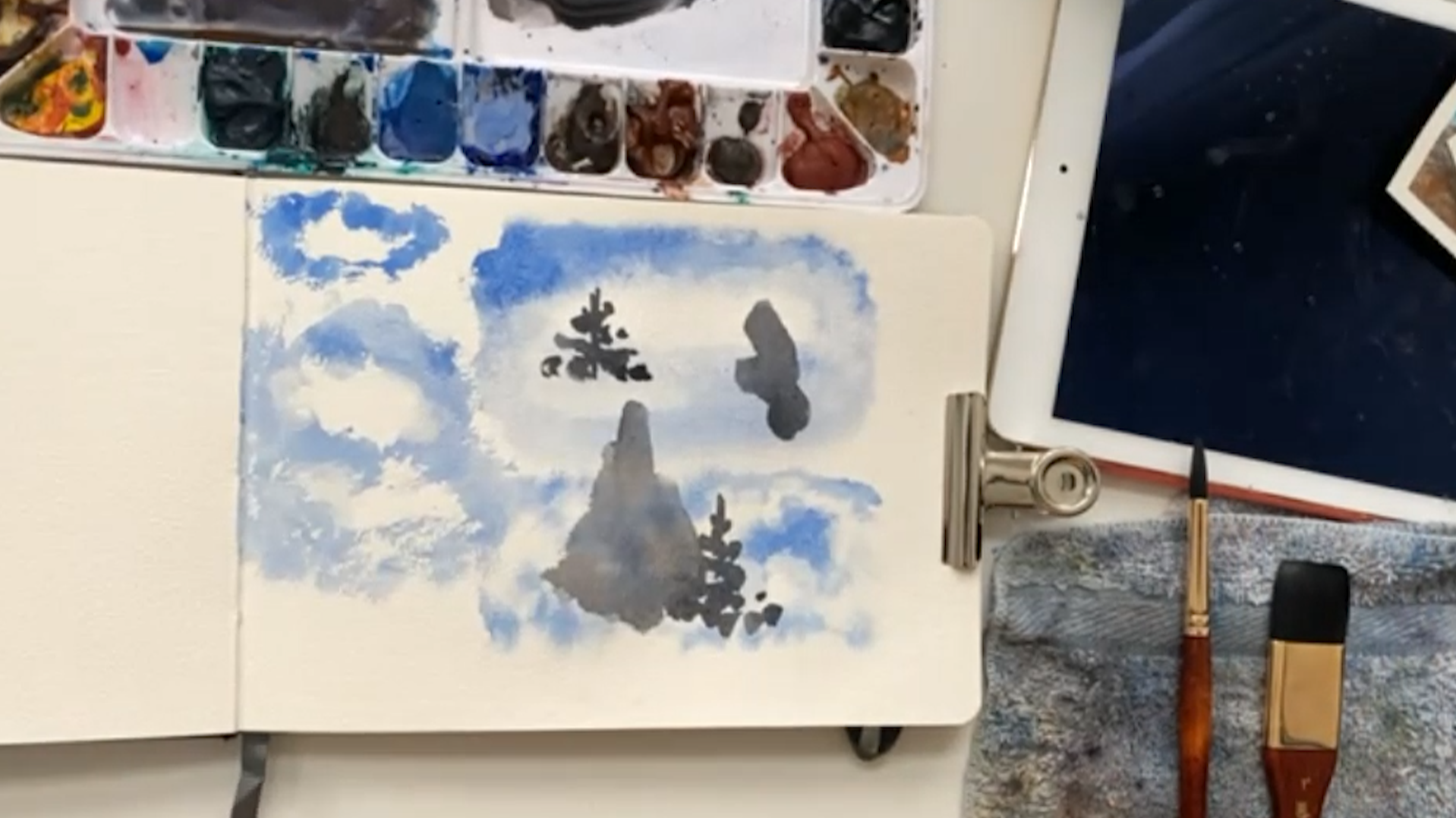 Putting It All Together Painting a Landscape Etchr Studio