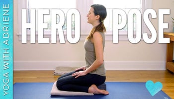 Hero Pose (Virasana)