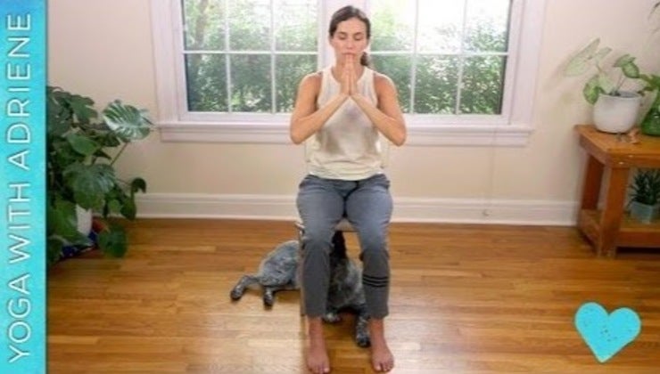 Wheelchair Yoga - Gentle Chair Yoga Routine 