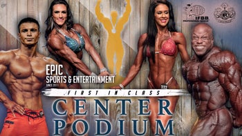 2022 Center Podium IFBB Pro and NPC Events