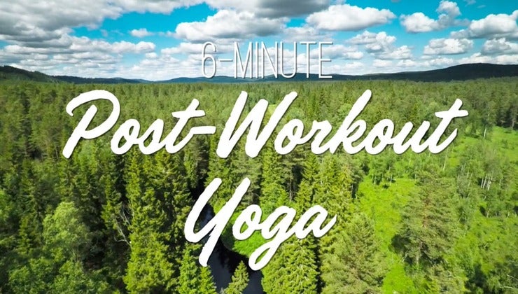 6-Minute Post-Workout Yoga