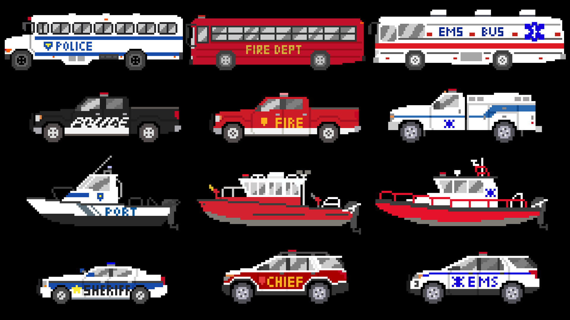 Emergency Vehicles 3